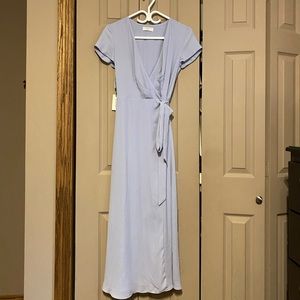 Aritzia Babaton NWT Slit Wrap Dress